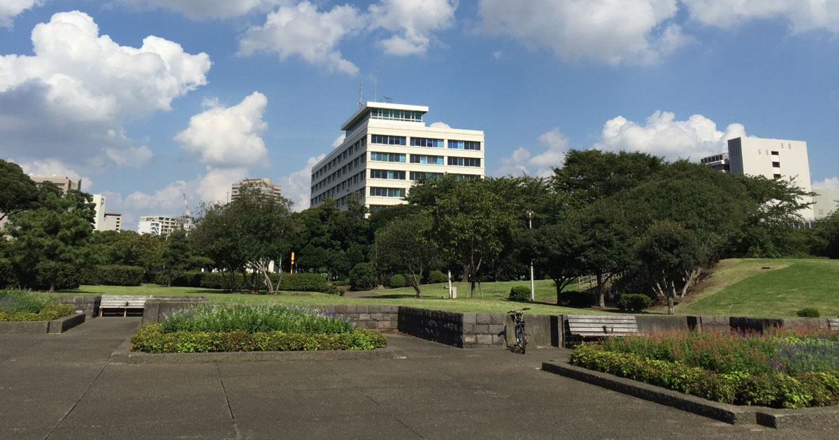 みなと公園・千葉市役所